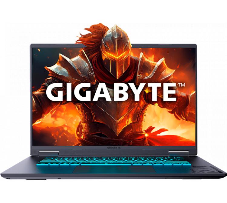 Combo Gigabyte Gaming A16 Ryzen 7 260 16GB DDR5 512GB SSD RTX 5050 Free DOS 3THK3LA893PD + Monitor Gamer Gigabyte GS25F14 24.5" FHD 144Hz
