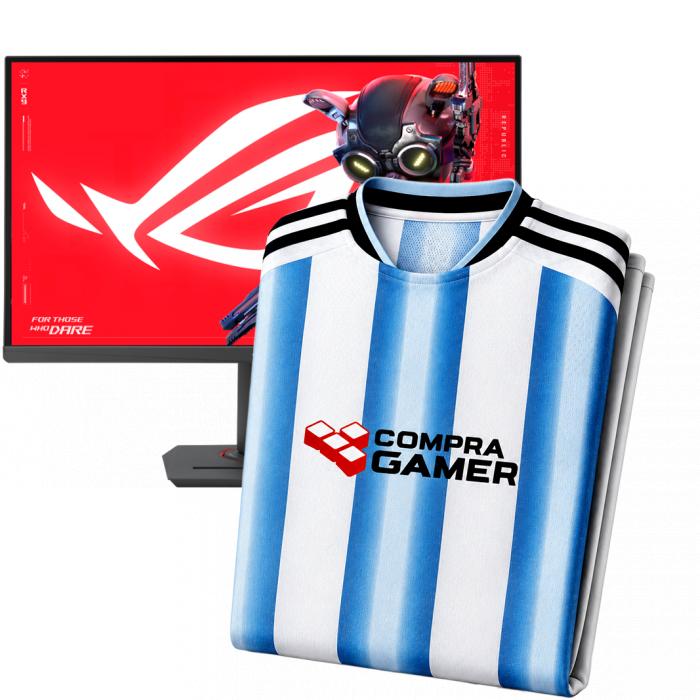 Monitor Gamer ASUS ROG Strix XG27UCS-J 27" 4K UHD Fast IPS 160Hz AMD FreeSync Premium G-SYNC + Camiseta Selección Compra Gamer