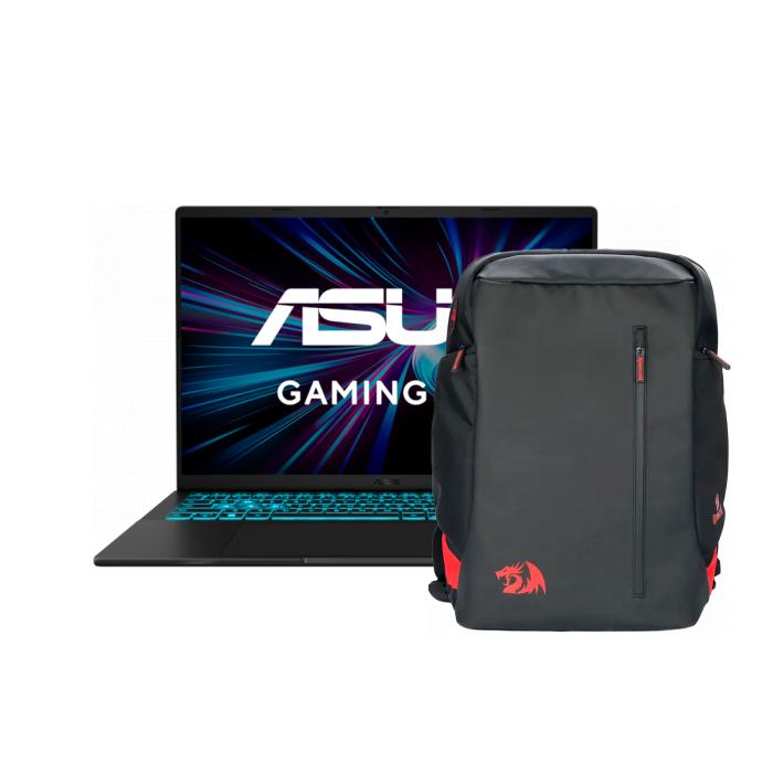 Notebook ASUS Vivobook 16 16" Intel Core 5 210H 16GB DDR5 SSD 1TB RTX 5060 8GB Free DOS + Mochila Gamer Redragon Tardis 2