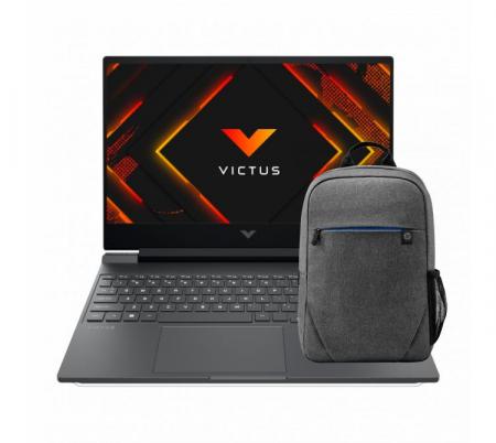 Notebook HP Victus Gaming 15 15.6" AMD Ryzen 5 7535HS 8GB DDR5 SSD 512GB RTX 3050 Win11 15-fb3032la + Mochila HP 15 Prelude