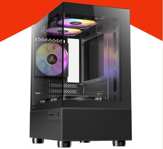 PC Gamer AMD Ryzen 5 5500 RX 580 8GB WIFI 16GB RAM 1TB SSD 5 Coolers RGB