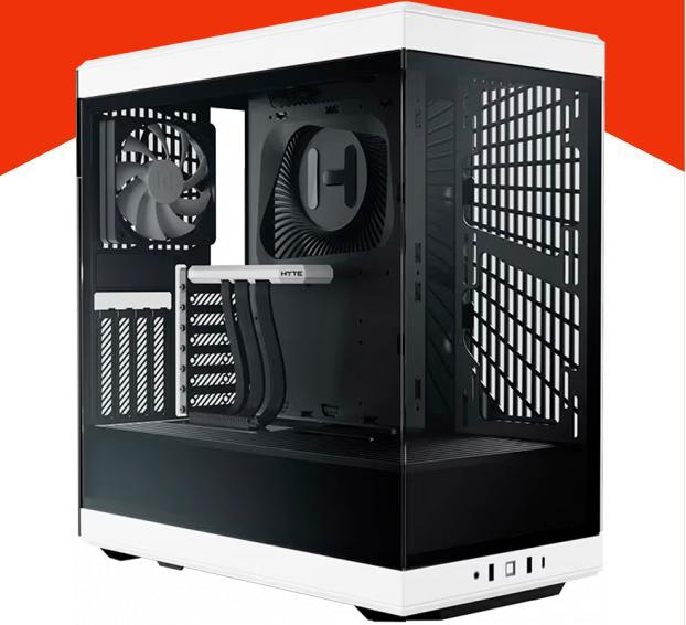 PC Gamer AMD Ryzen 5 9600X RTX 5060 8GB Y40 PANDA B850M 16GB 1TB SSD NVMe WIFI Water Cooler
