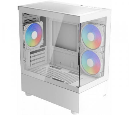 PC Gamer Intel Core 5 14400F ARC B570 10GB H610M 16GB RAM 1TB SSD + Teclado Redragon Fizz Pro K616 Wireless RGB 60% Pink/White + Mouse Logitech G203 RGB White