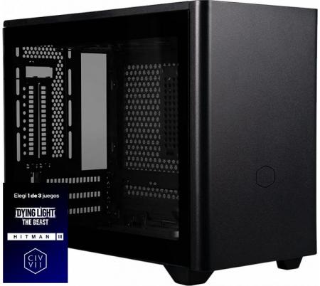 PC Gamer Mini ITX Intel Core 5 225 RTX 5060 8GB Z890I WIFI 16GB RAM 1TB SSD Black