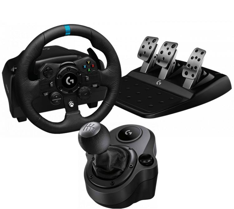 Volante Logitech G923 Trueforce Racing PC/XBOX S/X/One + Palanca
