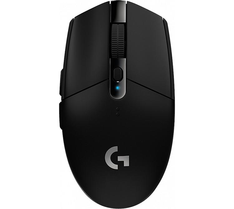 Mouse Logitech G305 Wireless 2.4Ghz Lightspeed Hero Black 99g 250Hs