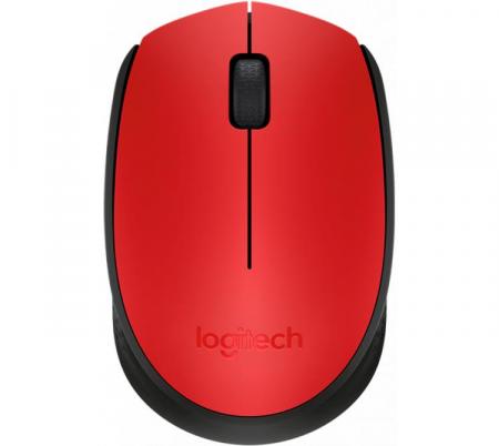 Mouse Logitech M170 Wireless Red