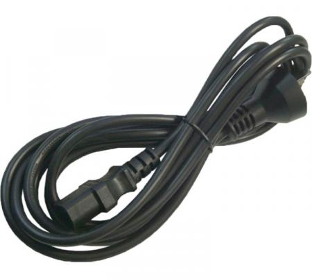 Cable Alimentacion Power Interlock Fuente PC 0,75mm 1,5mts 100% Cobre Certificado IRAM