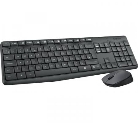 Combo Logitech Teclado + Mouse MK235 Wireless