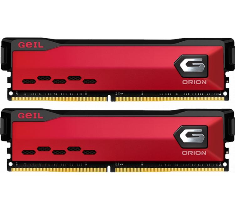 Memoria GeiL DDR4 16GB (2x8GB) 3000MHz Orion Red