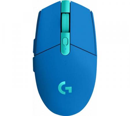 Mouse Logitech G305 Wireless 2.4Ghz Lightspeed Hero Blue 99g 250Hs