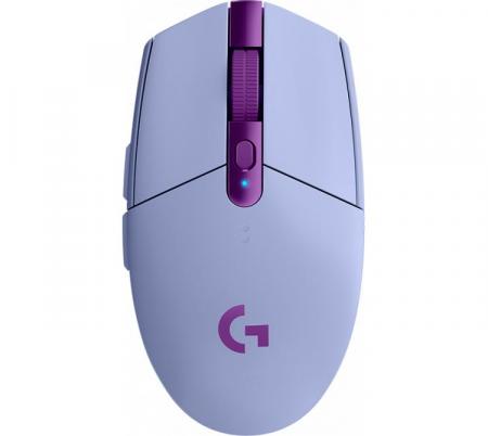Mouse Logitech G305 Wireless 2.4Ghz Lightspeed Hero Lila 99g 250Hs