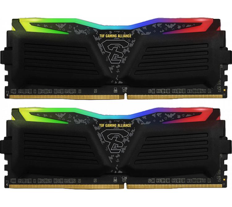 Memoria GeiL DDR4 16GB (2x8GB) 3000MHz Super Luce RGB TUF Edition