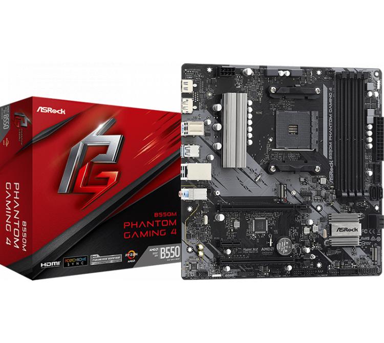 Mother Asrock B550M Phantom Gaming 4 AM4