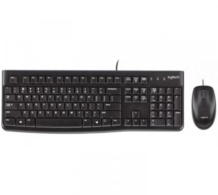 Combo Logitech Teclado + Mouse MK120 USB