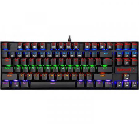 Teclado Mecanico Redragon Kumara K552 Rainbow Outemu Red ESP