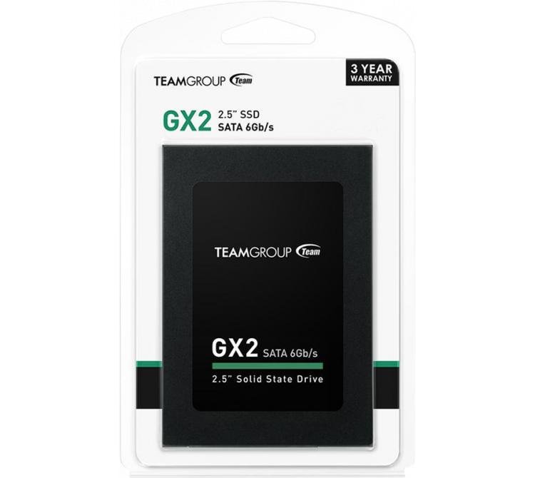 Disco Solido SSD Team 256GB GX2 530MB/s