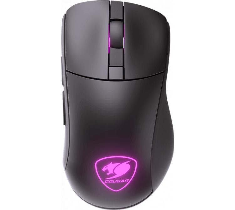 Mouse Cougar Surpassion RX Wireless 2.4Ghz Black RGB PMW 3330 20Hs