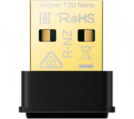 Adaptador de Red TP-Link Archer T3U Nano AC1300 WIFI 5 USB