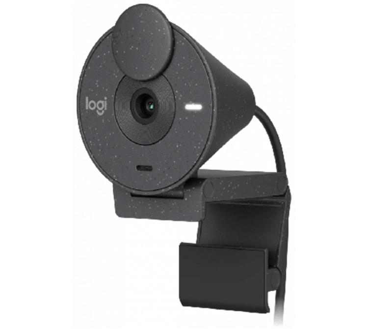 Webcam Logitech Brio 300 Black 1080p/30 fps 720p/60fps