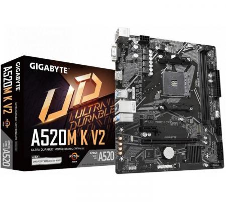 Mother Gigabyte A520M K V2 DDR4 AM4