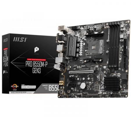 Mother MSI PRO B550M-P GEN3 DDR4 AM4