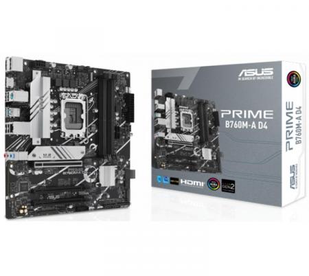 Mother ASUS PRIME B760M-A D4 12/13th Gen LGA1700 DDR4