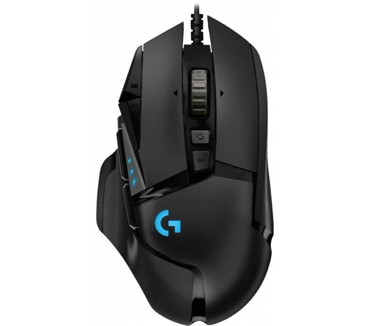 Mouse Logitech G502 Gaming High Performance LightSync Hero 25K 121g RGB