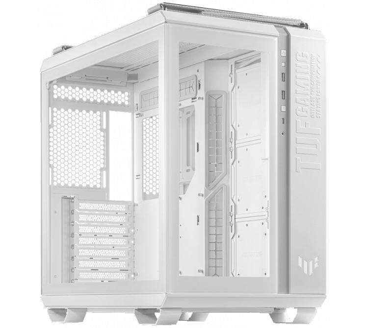 Gabinete ASUS TUF GT502 Vidrio Templado Dual Chamber White