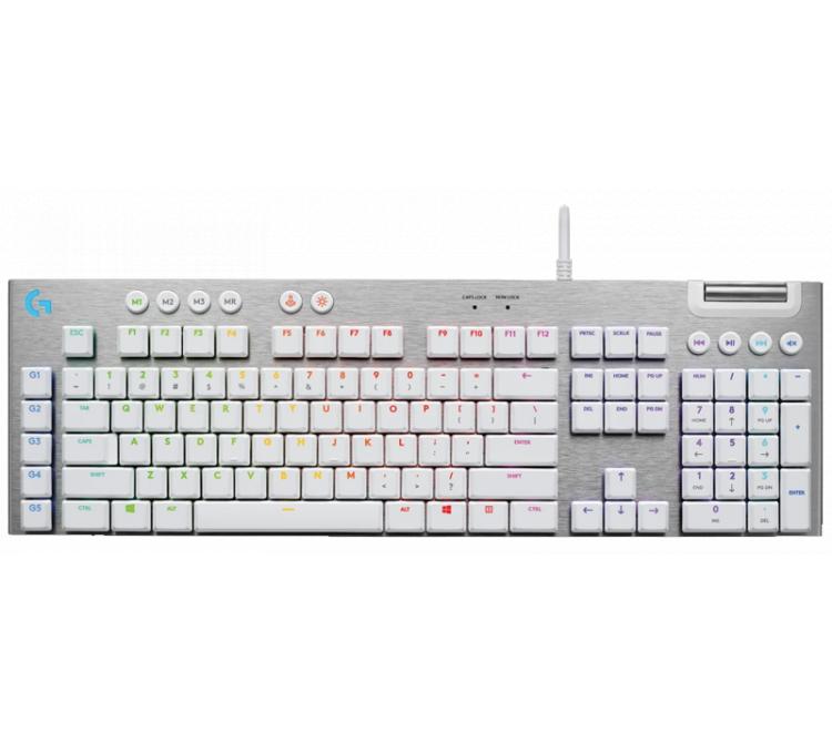 Teclado Mecanico Logitech G815 RGB Lightsync Low Profile Tactile White US