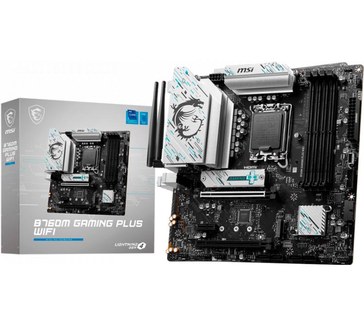 Mother MSI B760M GAMING PLUS WIFI DDR5 S1700