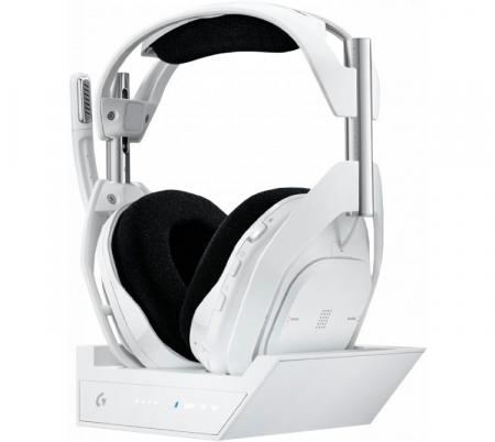 Auriculares Logitech Astro A50X Wireless Lightspeed 2.4Ghz Bluetooth White PC/PS5/XBOX HDMI 2.1 24HS