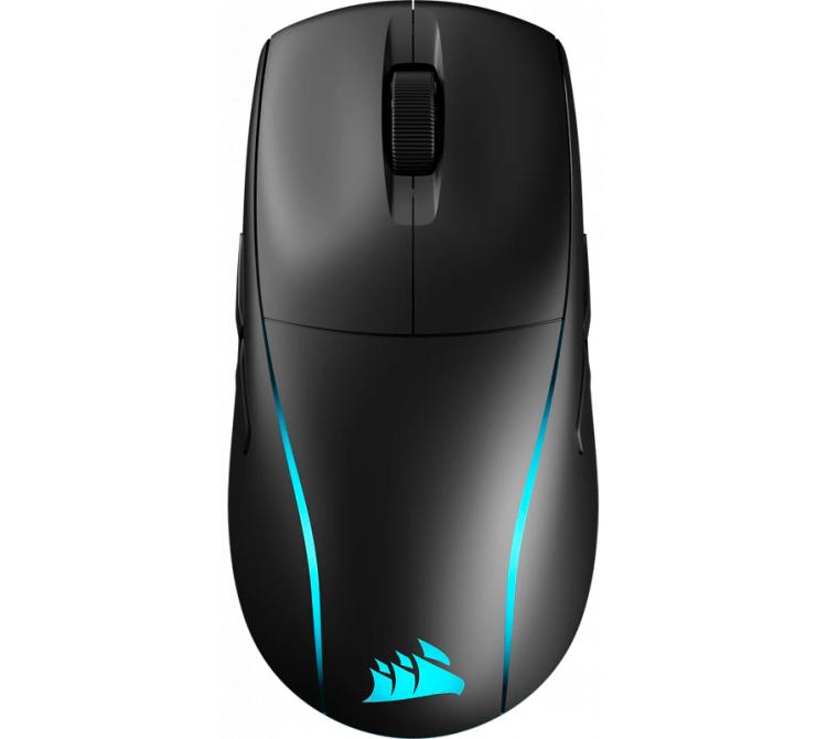 Mouse Corsair M75 SlipStream Wireless 2.4Ghz Bluetooth 1ms Ultra Lightweight Black 26K 105Hs