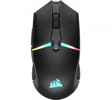 Mouse Corsair Nightsabre SlipStream Wireless 2.4Ghz Bluetooth 1ms RGB 26K 100Hs