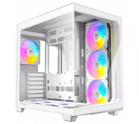 Gabinete Antec C5 ARGB White 7x120mm ARGB Fans Vidrio Templado 270° Inc Controladora