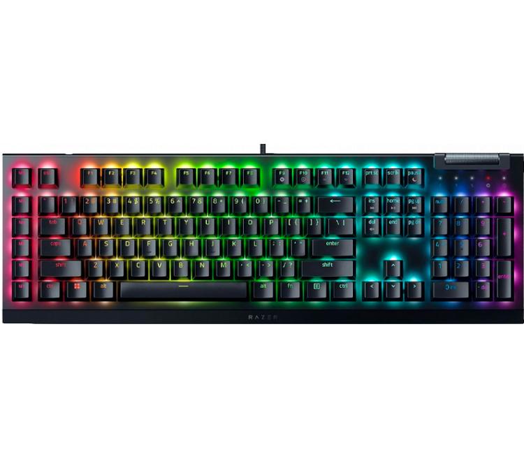 Teclado Mecanico Razer BlackWidow V4 X RGB Switch Yellow Linear