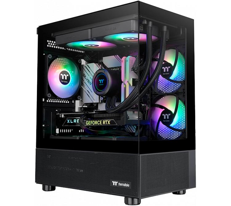 Gabinete Thermaltake View 170 Black 3x120mm ARGB Fans Vidrio Templado