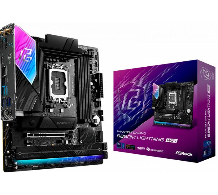 Mother Asrock B860M LIGHTNING WIFI LGA1851 DDR5