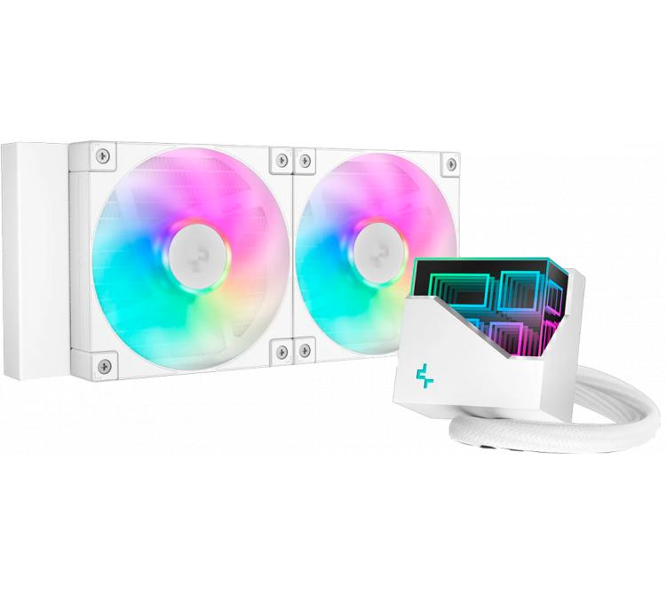 Cooler CPU DeepCool LT240 ARGB White Water Cooler