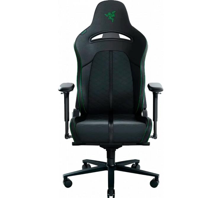 Silla Gamer Razer Enki X Negro y Verde Essential Confort (Peso MAX. 136Kg)