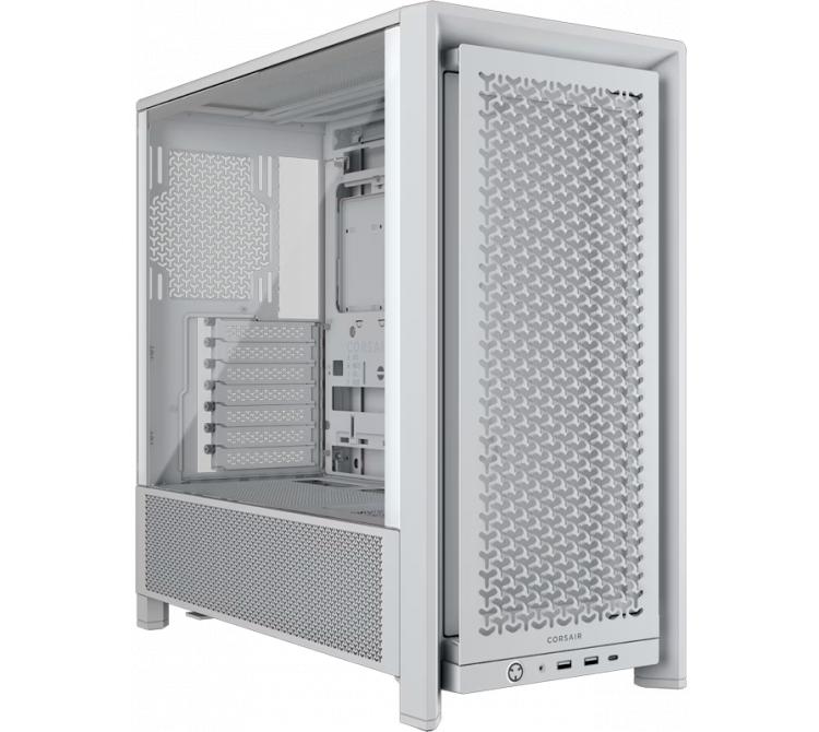 Gabinete Corsair FRAME 4000D TG Modular White ATX