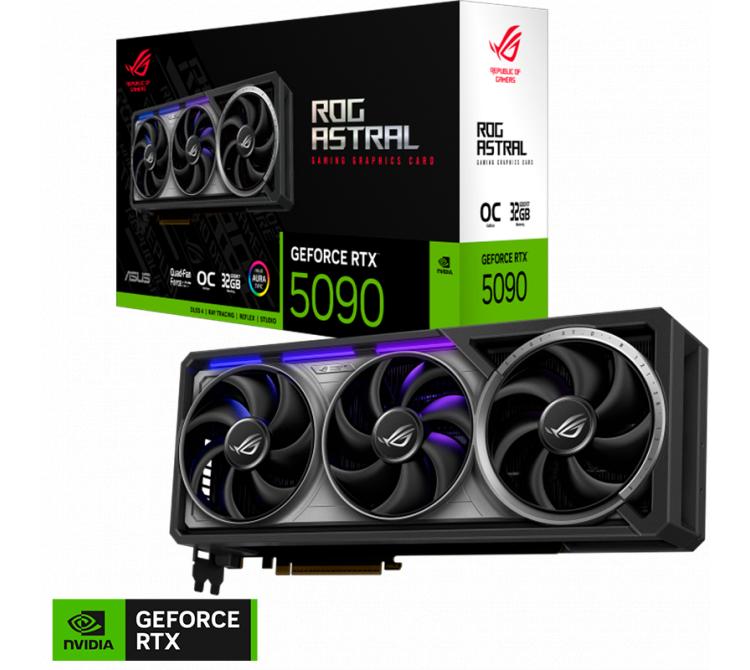 Placa de Video ASUS ROG GeForce RTX 5090 32GB GDDR7 ASTRAL OC