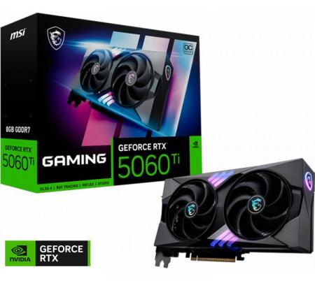 Placa de Video MSI GeForce RTX 5060 TI 8GB GAMING OC