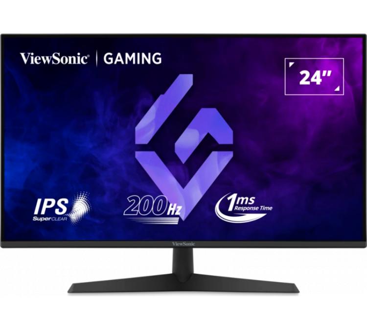 Monitor Gamer ViewSonic VX2429 24" 1080p IPS 200Hz FreeSync Premium Ficha de poder Americana