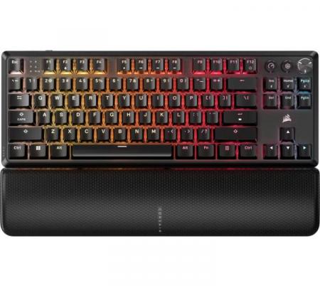 Teclado Mecanico Corsair K70 Core TKL Wireless 2.4Ghz SlipStream Bluetooth Switch MLX RED V2 RGB 890Hs