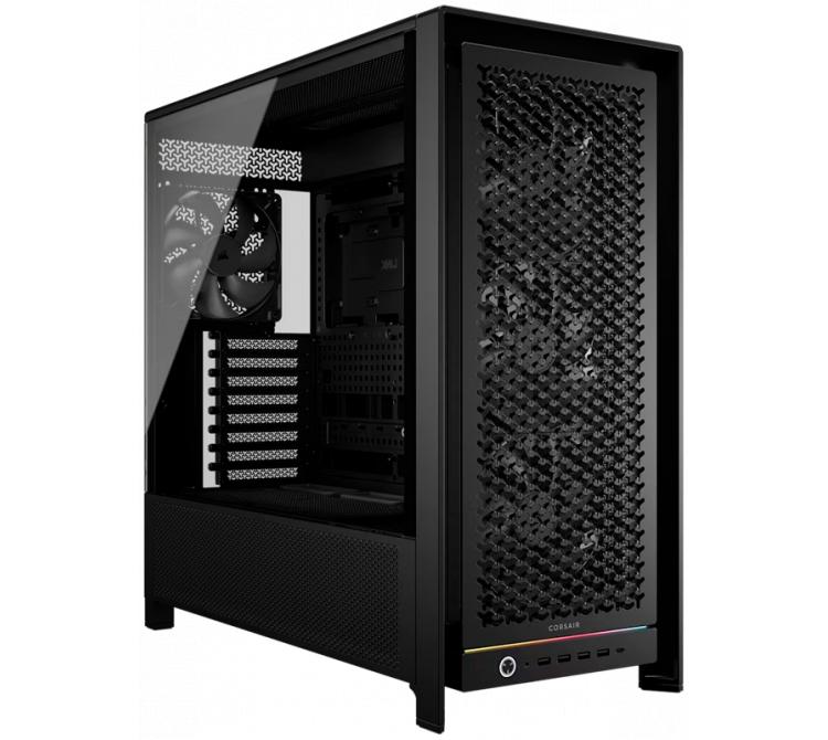 Gabinete Corsair FRAME 5000D RS 4x140mm RS140 Performance Fans TG Modular Black ATX
