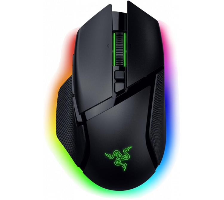 Mouse Razer Basilisk V3 PRO HyperSpeed Ergonomic Wireless 2.4Ghz Black 35K DPI RGB 140hs
