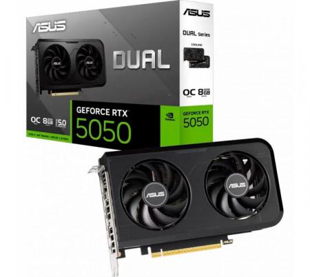 Placa de Video ASUS DUAL GeForce RTX 5050 8GB GDDR6  OC