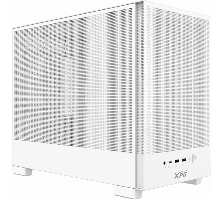 Gabinete XPG Valor Mesh Nano White 1x120mm ARGB Fan USB-C M-ATX