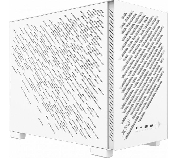 Gabinete XPG Valor Air Nano White 1x120mm ARGB Fan USB-C M-ATX